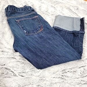 Banana Republic Modern Skinny Cuffed Crop Petite Jeans Sz. 0P.  D67